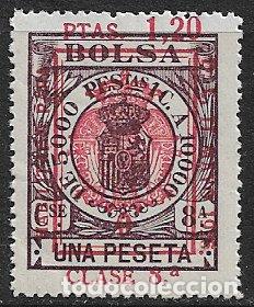 Sellos: FISCALES 1926 P&oacute;lizas de Bolsa, Alemany n&ordm; 43 * *