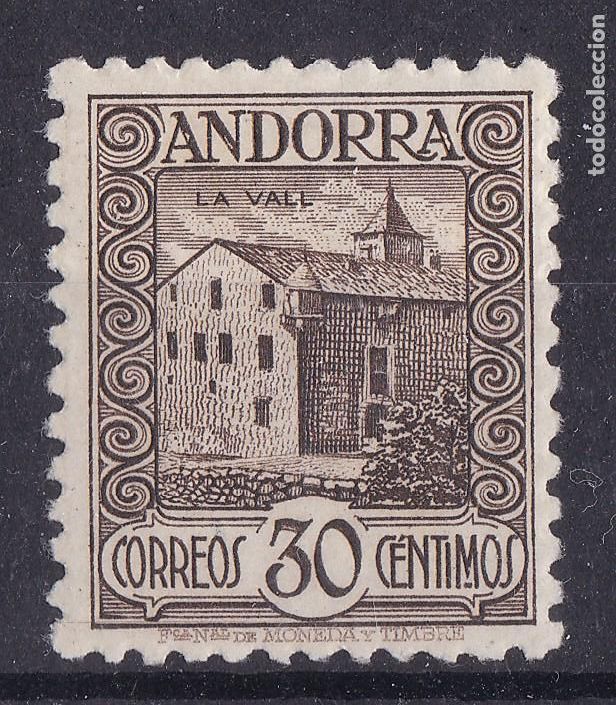 Sellos: AA5-ANDORRA Edifil 21d ** . Clave . LUJO