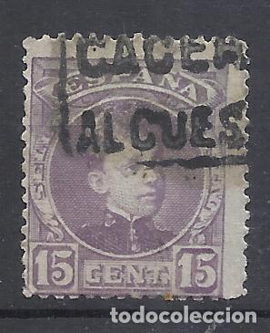 Sellos: alfonso XIII CADETE CARTERIA ALCUESCAR CACERES