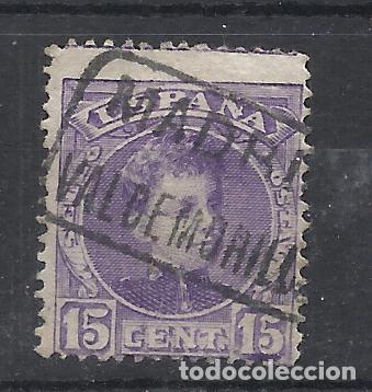 Sellos: ALFONSO XIII CADETE CARTERIA VALDEMORILLO MADRID