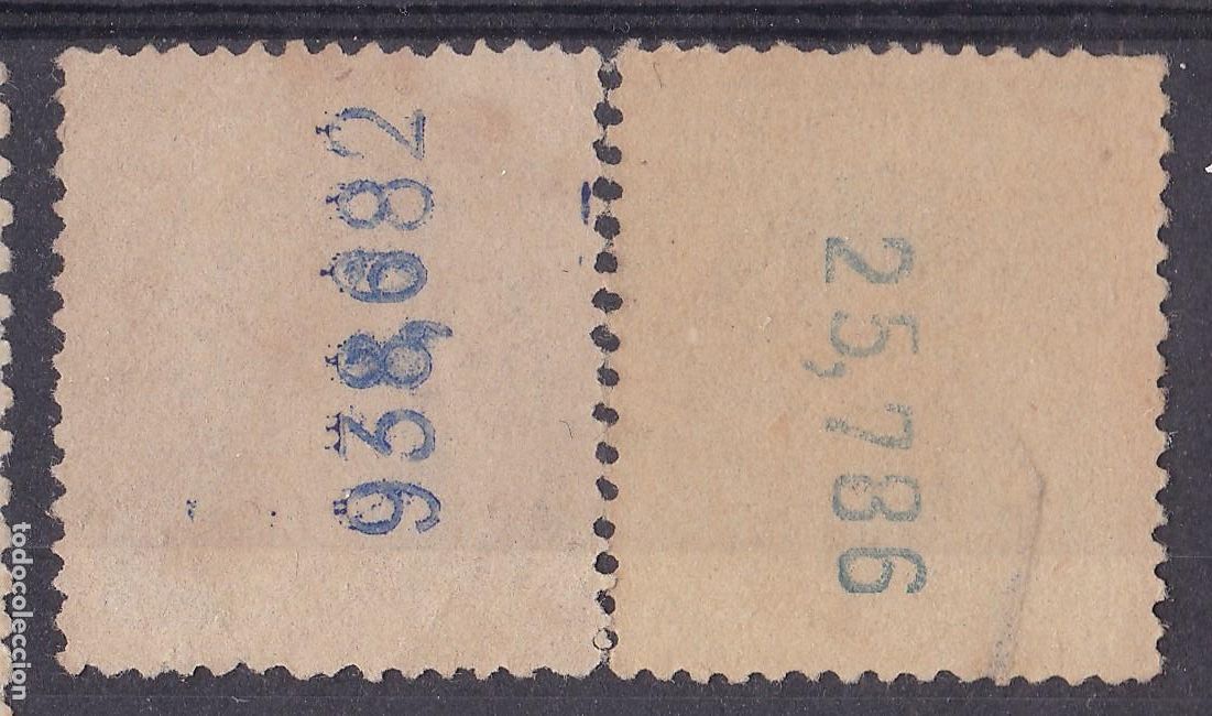 Sellos: AA6-Alfonso XIII Cadete Edifil 246 VARIEDAD NUMERACION