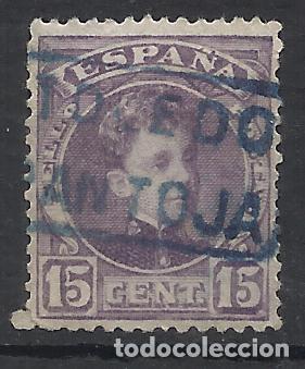 Sellos: ALFONSO XIII CADETE CARTERIA PANTOJA TOLEDO