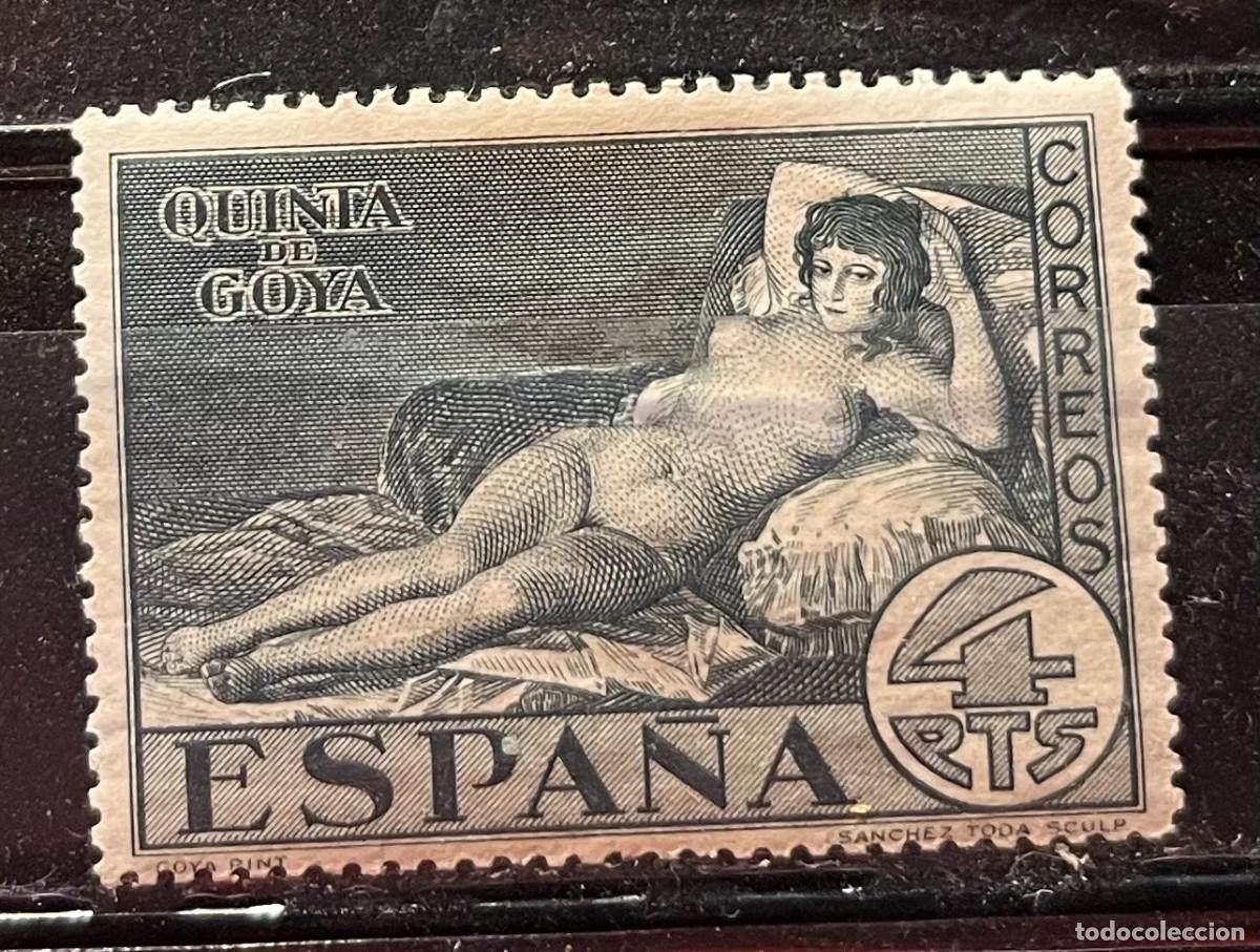 Sellos: 1930 quinta de goya MN* centrados,goma