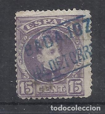 Sellos: ALFONSO XIII CADETE CARTERIA VALDETORRES BADAJOZ