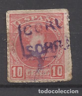 Sellos: ALFONSO XIII cadete CARTERIA SOBRADO CORU&Ntilde;A