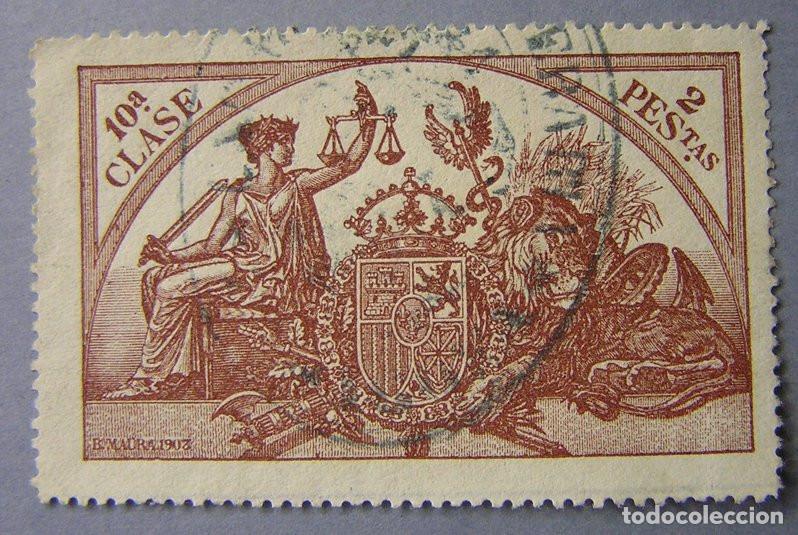 Sellos: SELLO FISCAL - 10&ordf; CLASE 2 PESETAS