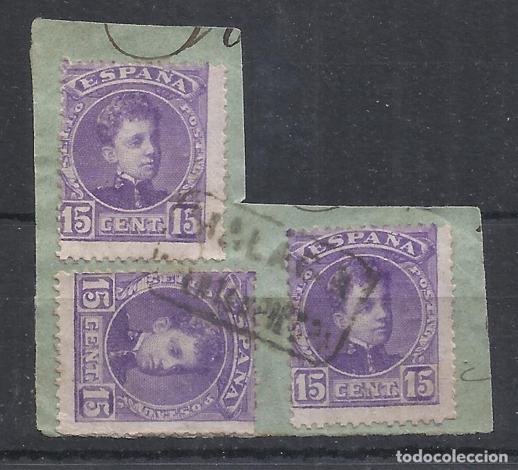 Sellos: ALFONSO XIII CADETE CARTERIA FUENTE DE PIEDRA MALAGA