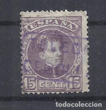 Sellos: ALFONSO XIII CADETE CARTERIA CEBOLLA TOLEDO