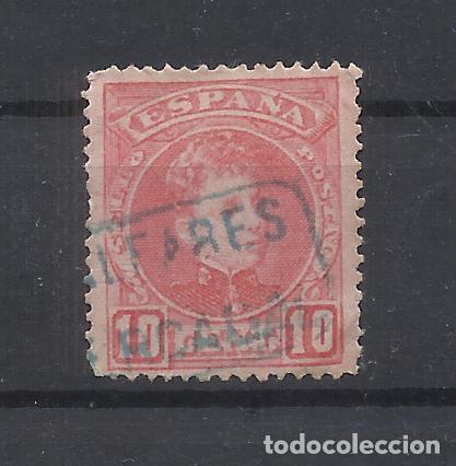 Sellos: ALFONSO XIII CADETE CARTERIA ES MERCADAL MENORCA BALEARES