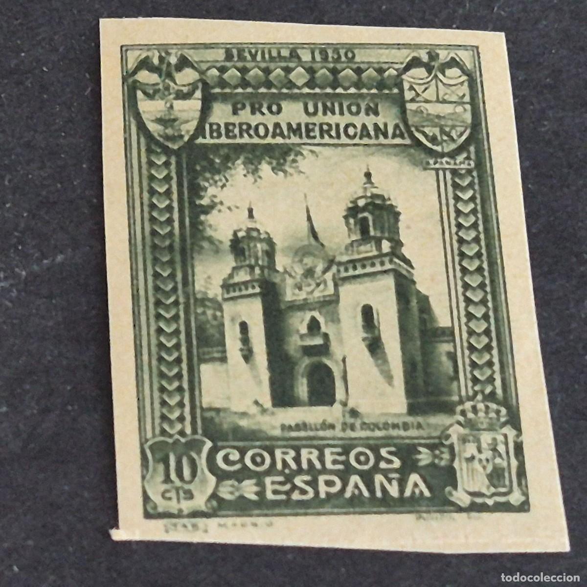 Sellos: ESPA&Ntilde;A, 1930, PRO UNI&Oacute;N IBEROAMERICANA, EDIFIL 569*, VARIEDAD 569S,NUEVO, GOMA, FIJASELLO, (LOTE AR)