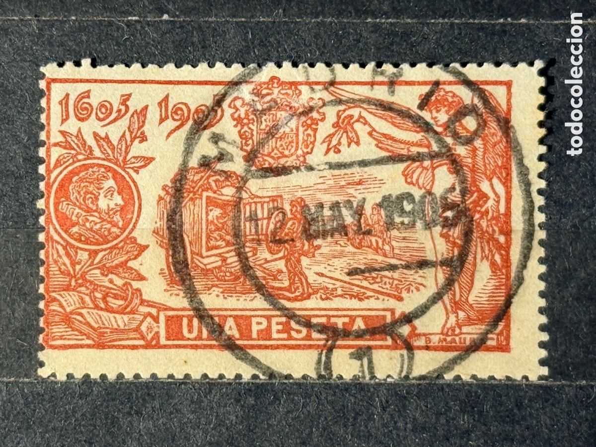 Sellos: Espa&ntilde;a. 1905. Alfonso XIII. Edifil 264. Usado