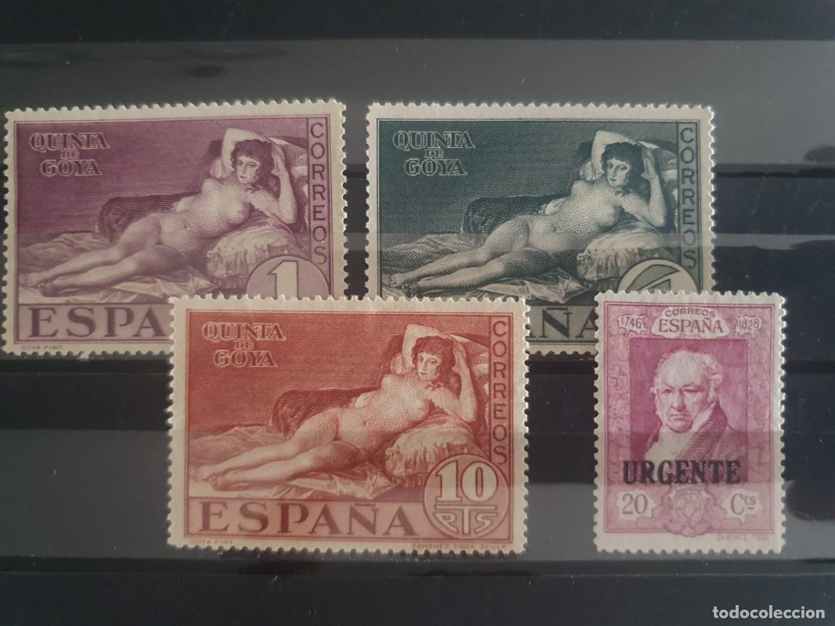 Sellos: EDIFIL 513 A 516 */** MAJA DE GOYA ESPA&Ntilde;A 1930