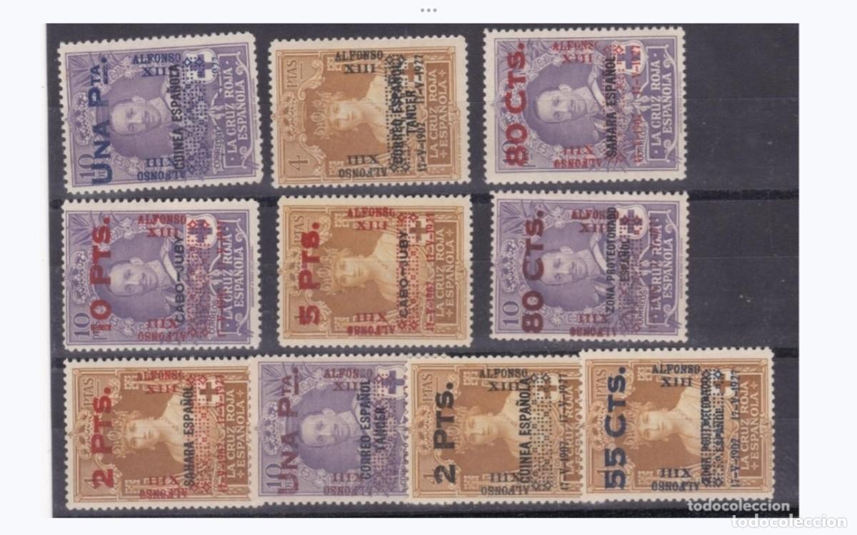 Briefmarken: ESPA&Ntilde;A - 1927 - ALFONSO XIII - EDIFIL 392/401 - SERIE COMPLETA - MNH** - NUEVOS.
