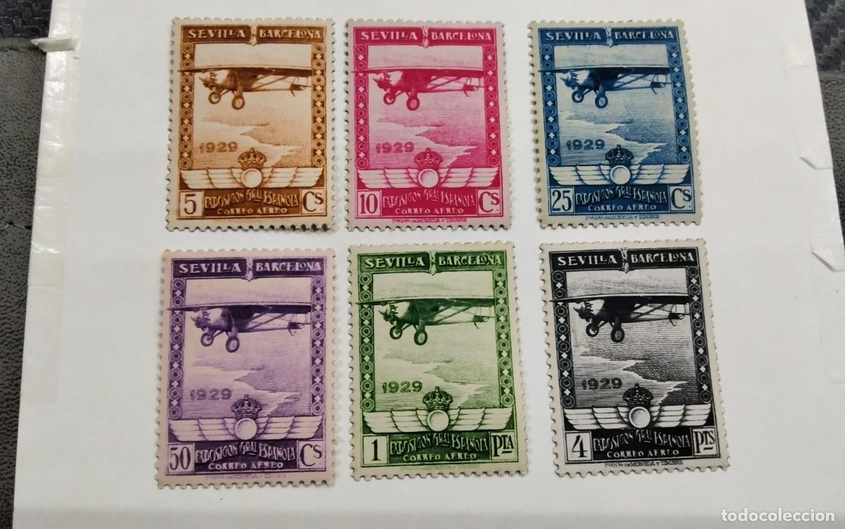 Briefmarken: ESPA&Ntilde;A - 1929 - EDIFIL 448/453 -SERIE COMPLETA - MNH** -NUEVOS