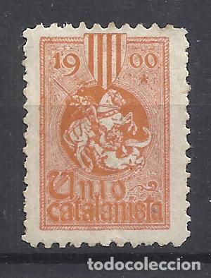 Stamps: UNIO CATALANISTA 1900 NUEVO(*)
