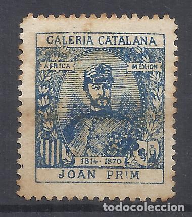 Francobolli: JOAN PRIM GALERIA CATALANA NUEVO*