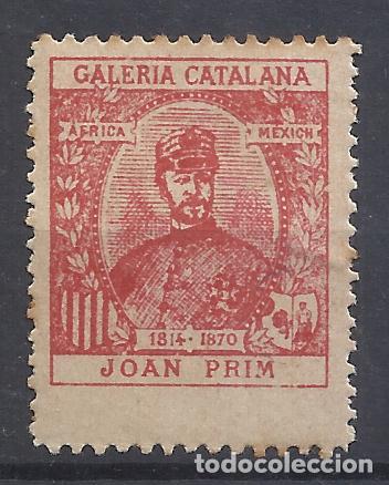 Francobolli: JOAN PRIM GALERIA CATALANA NUEVO*