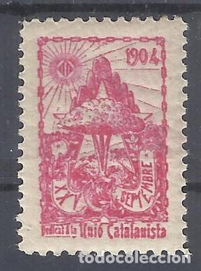 Francobolli: UNIO CATALANISTA 1904 NUEVO**