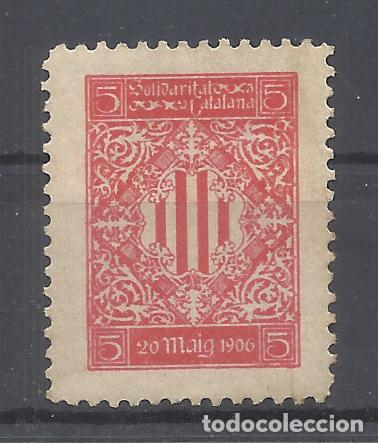 Stamps: SOLIDARITAT CATALANA 1906 NUEVO*