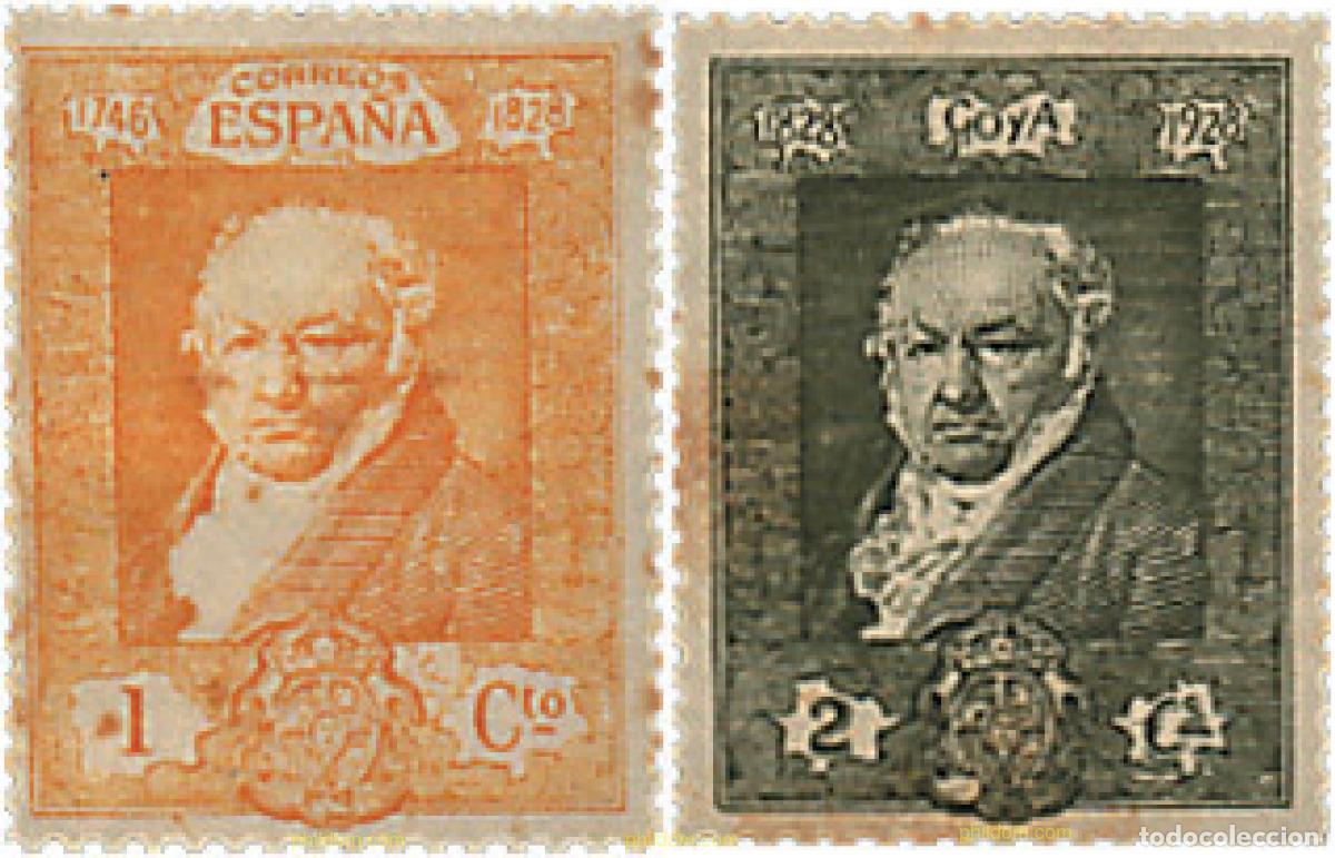 Sellos: 796388 HINGED ESPA&Ntilde;A 1930 QUINTA DE GOYA EN LA EXPOSICION DE SEVILLA
