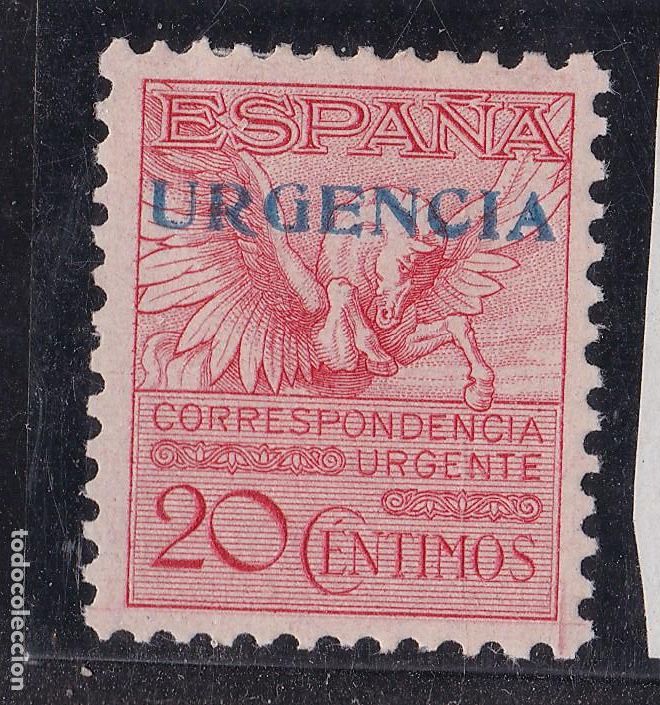Sellos: AA17-URGENTE Pegaso Edifil 591A Nuevo * Con Fijasellos. Centraje LUJO