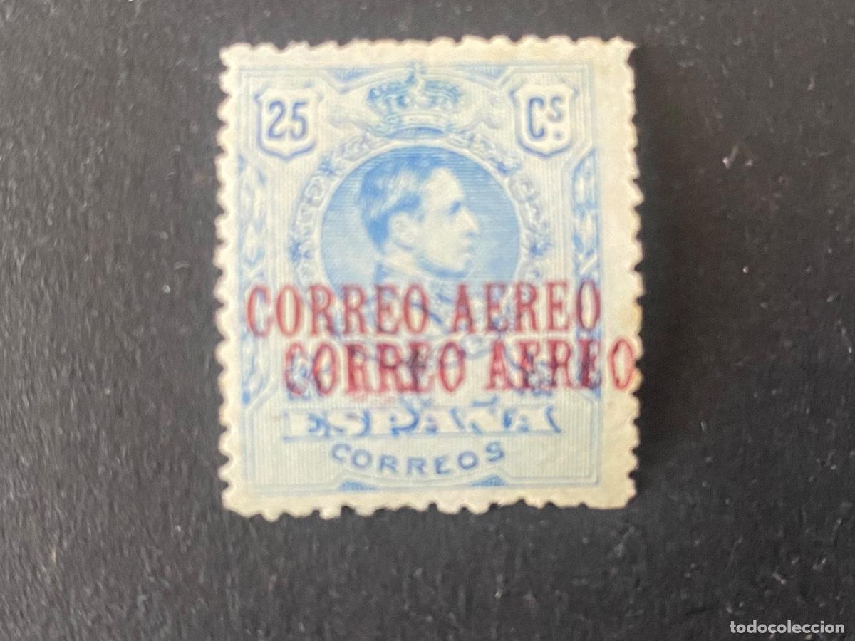 Briefmarken: Espa&ntilde;a 1920 Edifil 292 error doble sobrecarga