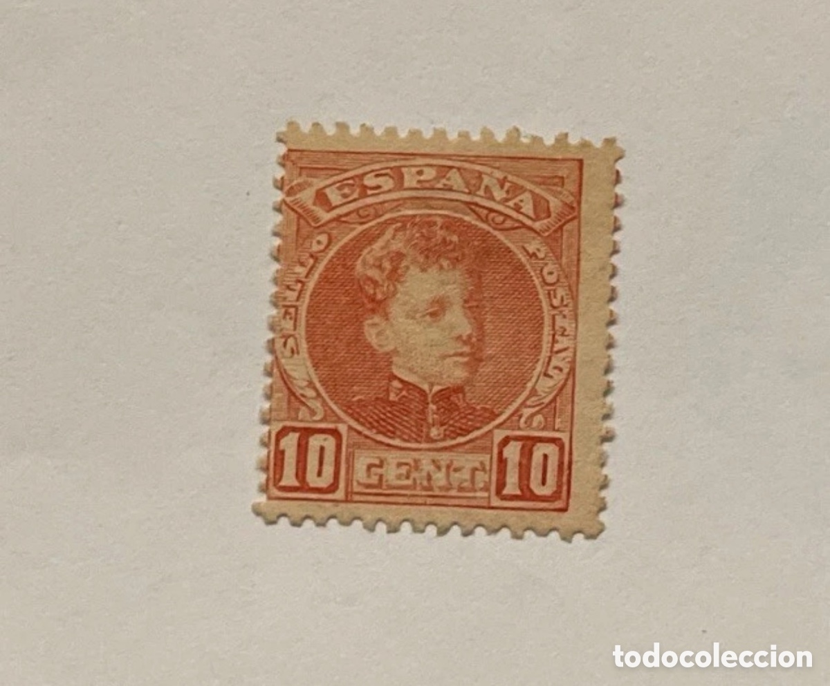 Sellos: A&ntilde;o 1901. Sello Espa&ntilde;a. Edifil 243 *
