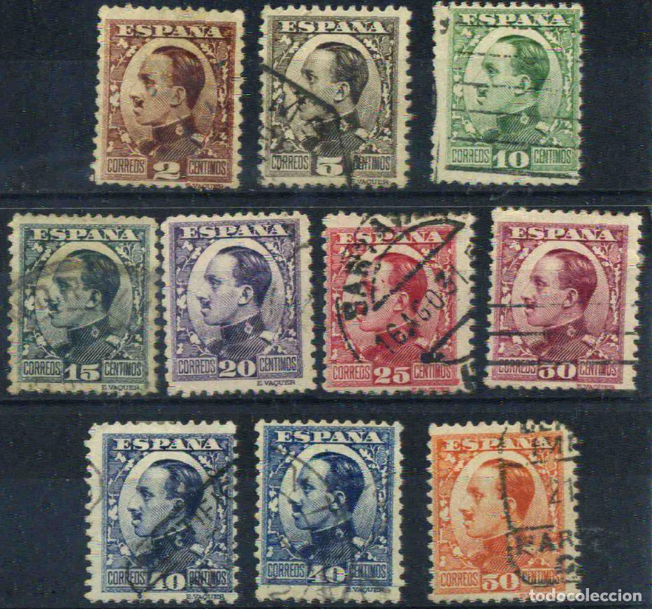 Sellos: Espa&ntilde;a 1930-1931 Alfonso XII tipo Vaquer (usados)