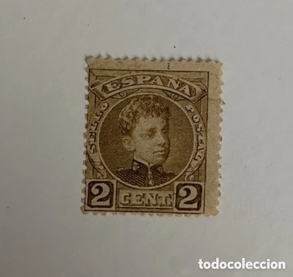 Sellos: A&ntilde;o 1901 Espa&ntilde;a. Edifil 241 *. Alfonso XIII.
