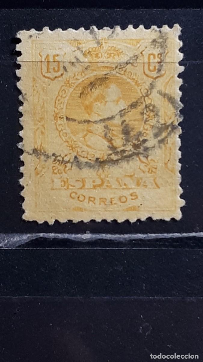 Sellos: ESPA&Ntilde;A. A&Ntilde;O 1909. &deg;. EDIFIL 271