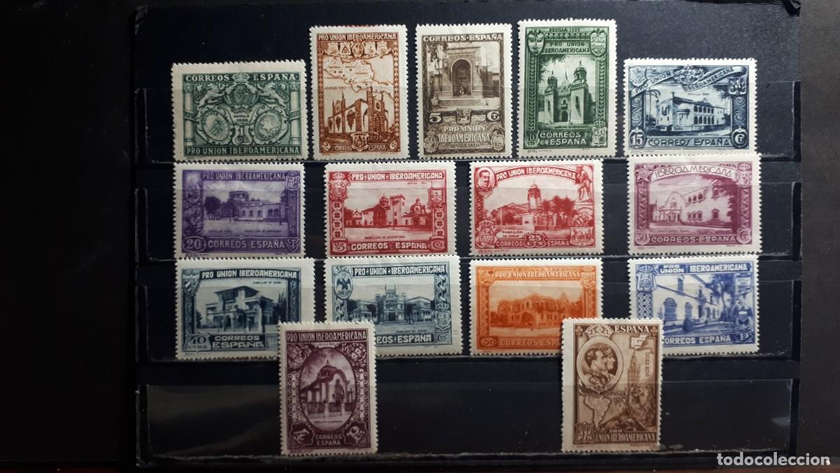 Sellos: ESPA&Ntilde;A. A&Ntilde;O 1930. *. Edifil 566/80. Falta 581/2