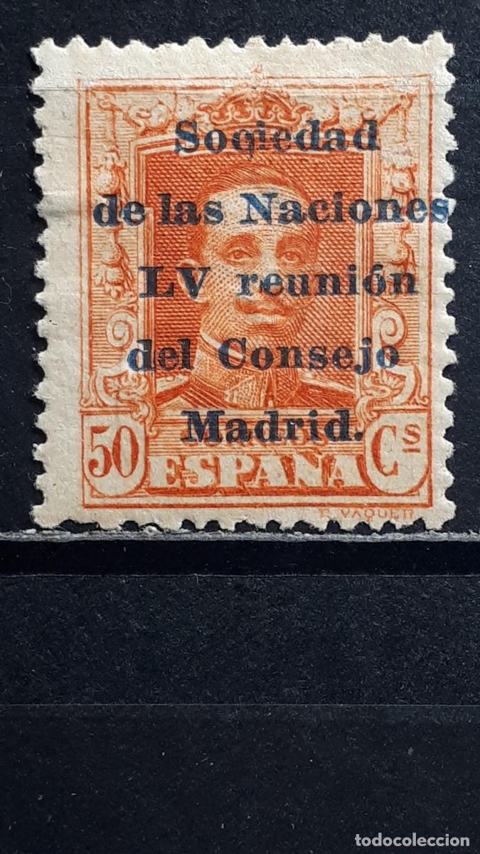 Sellos: ESPA&Ntilde;A. A&Ntilde;O 1929. *. Edifil 464