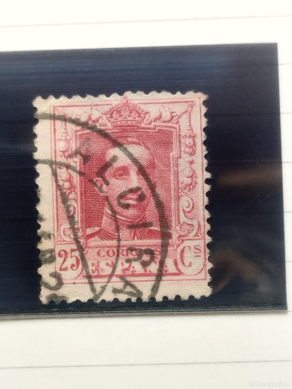 Stamps: BZB EDIFIL 317. ALFONSO XIII. FECHADOR DE ALCIRA. VALENCIA. LUJO