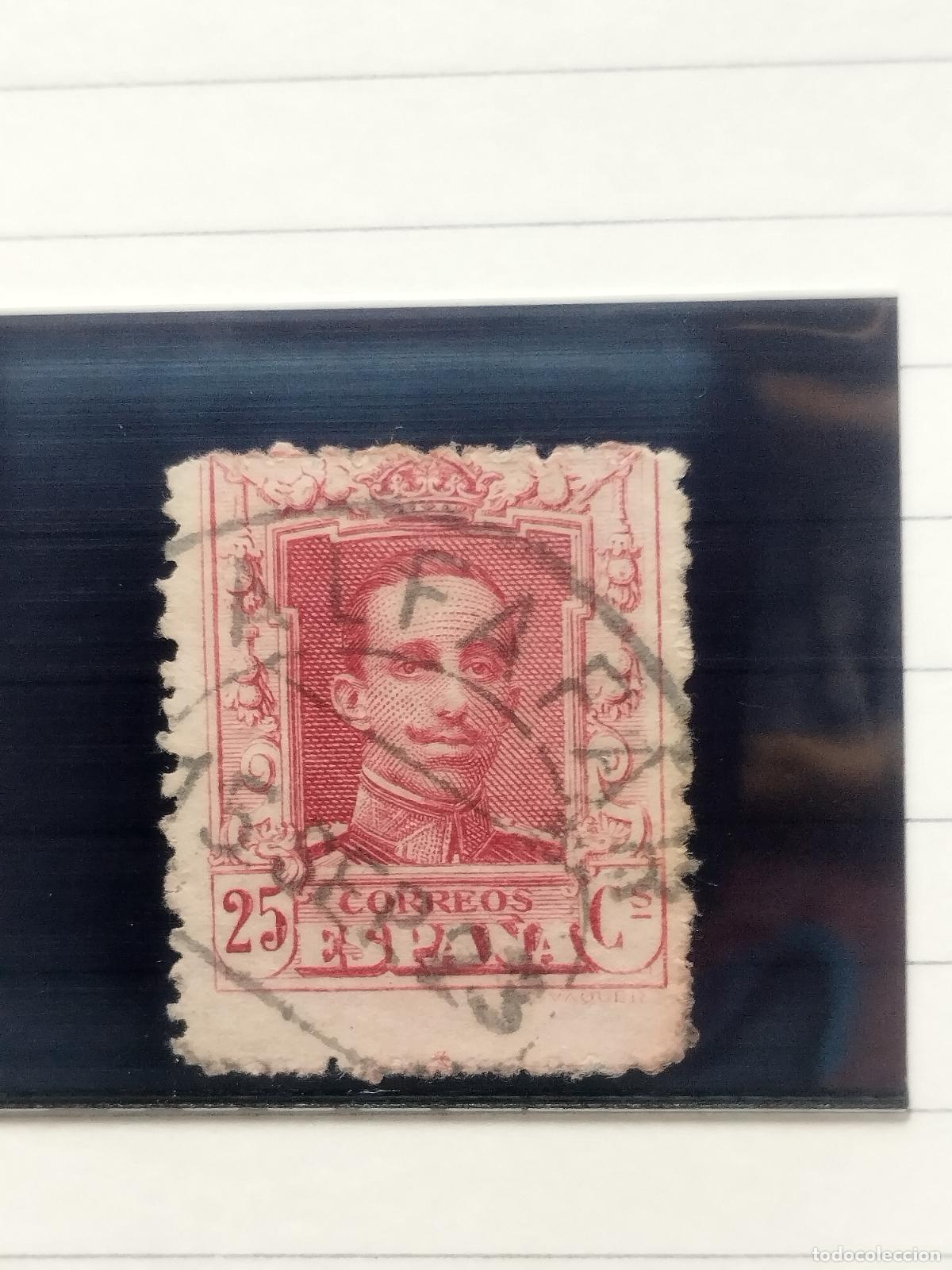 Stamps: BZB EDIFIL 317. ALFONSO XIII. FECHADOR DE ALFAFAR. VALENCIA. BONITO.