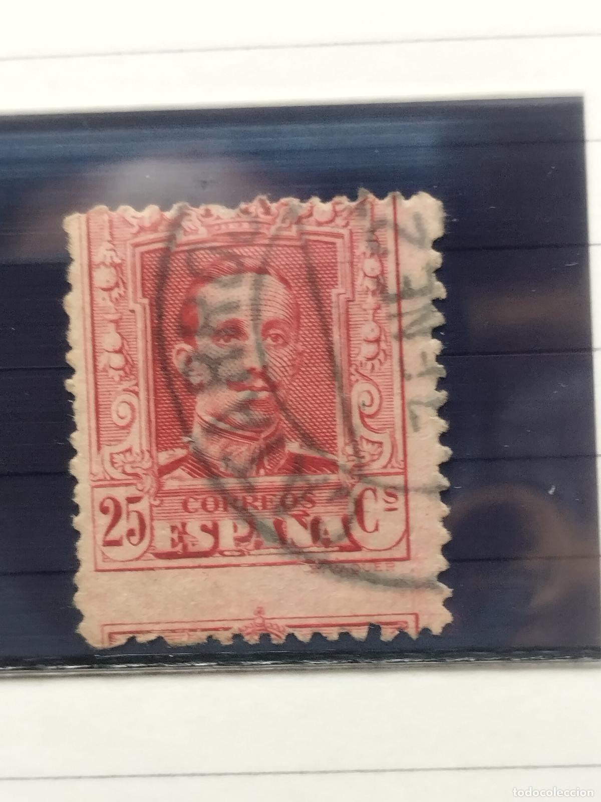 Stamps: BZB EDIFIL 317. ALFONSO XIII. FECHADOR DE CATARROJA. VALENCIA. BONITO.