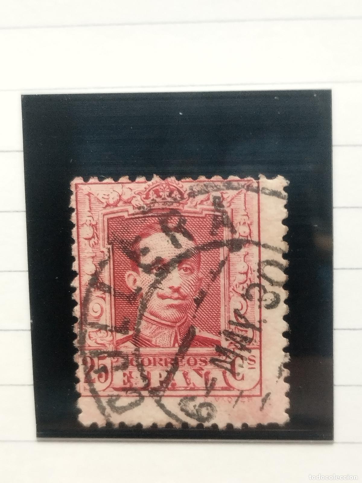 Stamps: BZB EDIFIL 317. ALFONSO XIII. FECHADOR DE CULLERA. VALENCIA. LUJO.