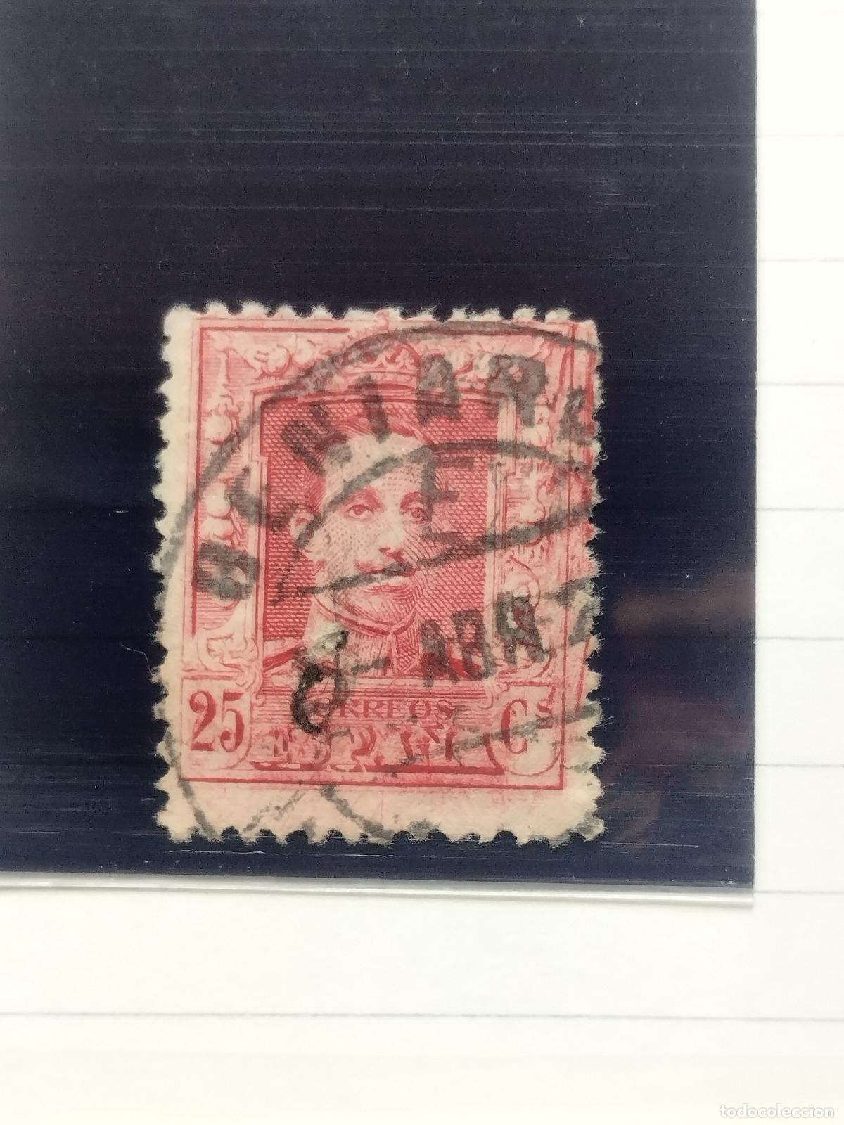 Francobolli: BZB EDIFIL 317. ALFONSO XIII. FECHADOR DE BENIARJO. VALENCIA. BONITO Y RARISIMO..