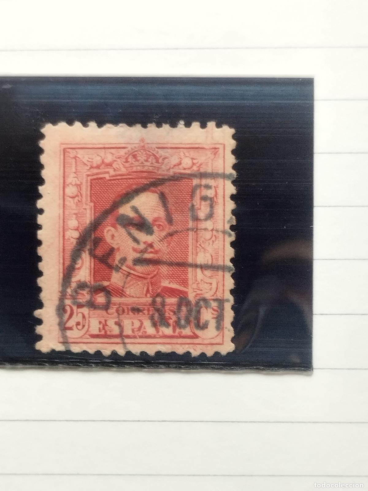 Stamps: BZB EDIFIL 317. ALFONSO XIII. FECHADOR DE BENIGANIM. VALENCIA. BONITO Y RARISIMO.