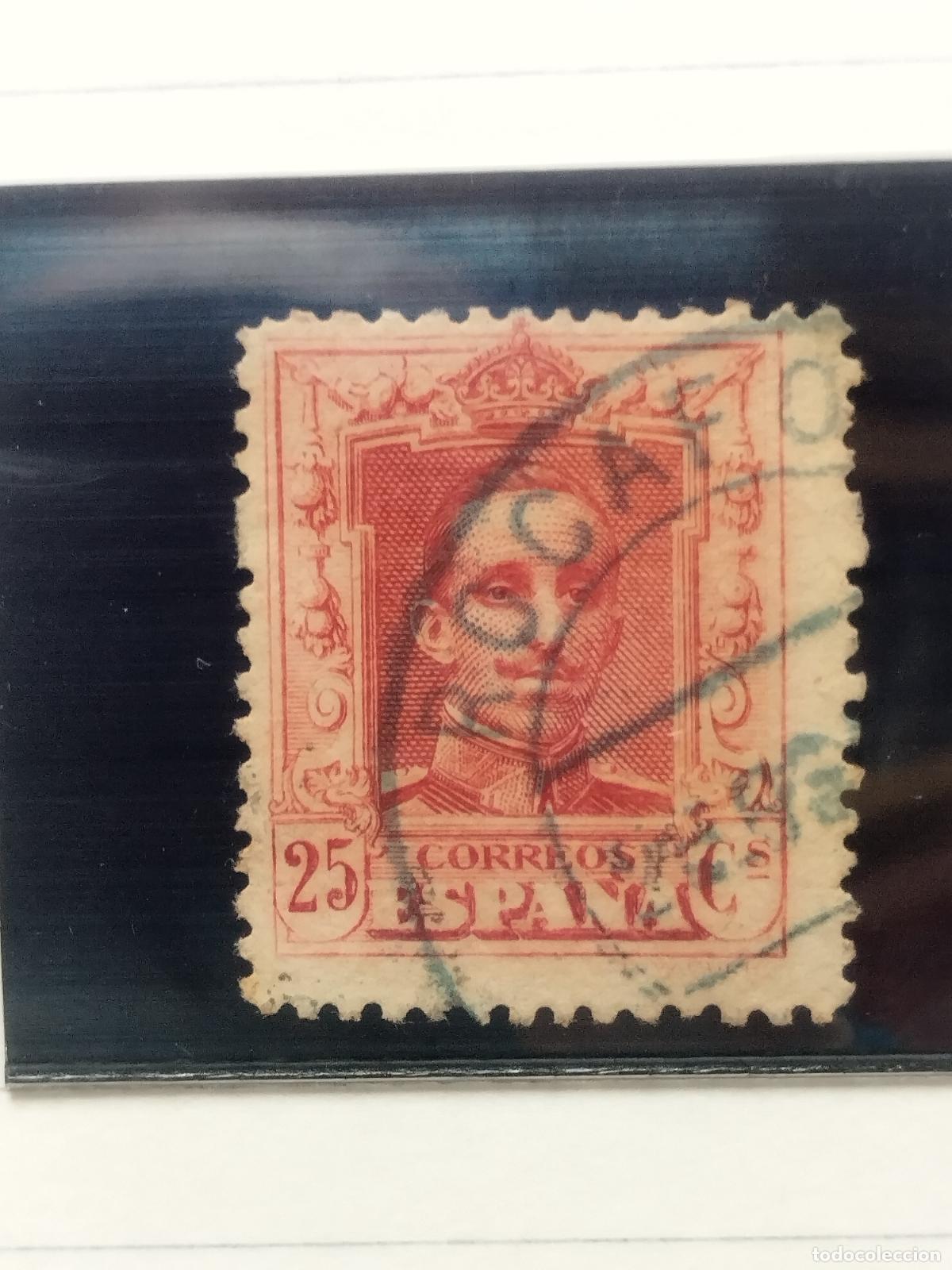 Stamps: BZB EDIFIL 317. ALFONSO XIII. FECHADOR DE ROCAFORT. VALENCIA. BONITO