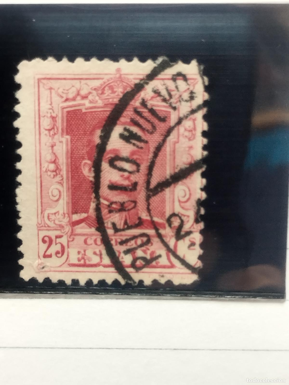 Stamps: BZB EDIFIL 317. ALFONSO XIII. FECHADOR DE PUEBLO NUEVO DEL MAR. VALENCIA. BONITO Y RARO