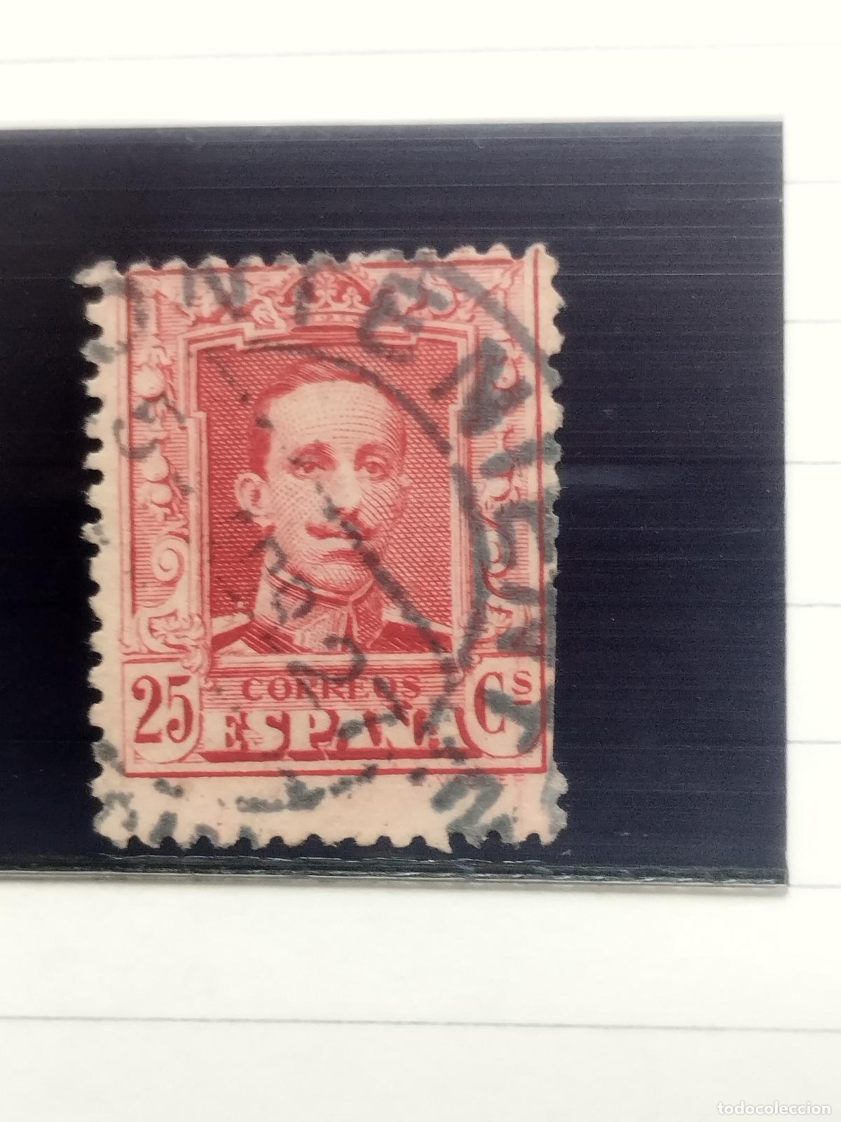 Timbres: BZB EDIFIL 317. ALFONSO XIII. FECHADOR DE ONTINENTE. VALENCIA. LUJO