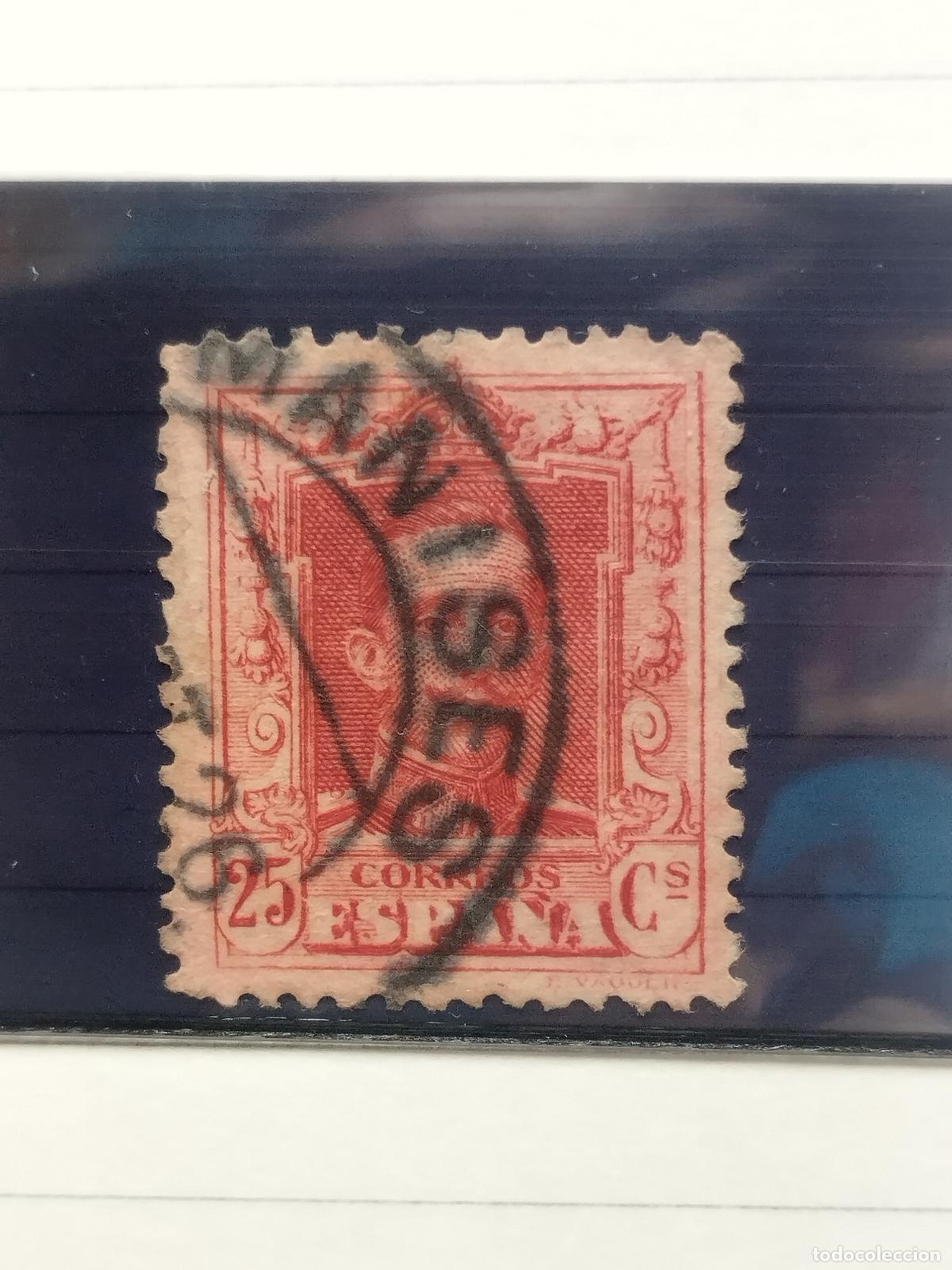 Timbres: BZB EDIFIL 317. ALFONSO XIII. FECHADOR DE MANISES. VALENCIA. LUJO