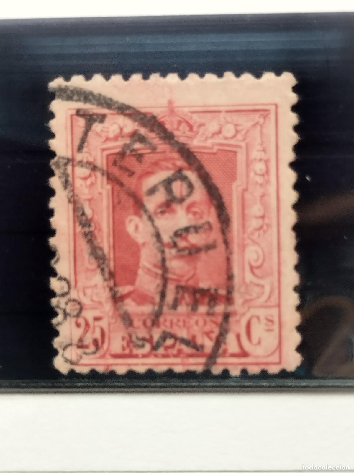 Timbres: BZB EDIFIL 317. ALFONSO XIII. FECHADOR DE TERUEL. LUJO.