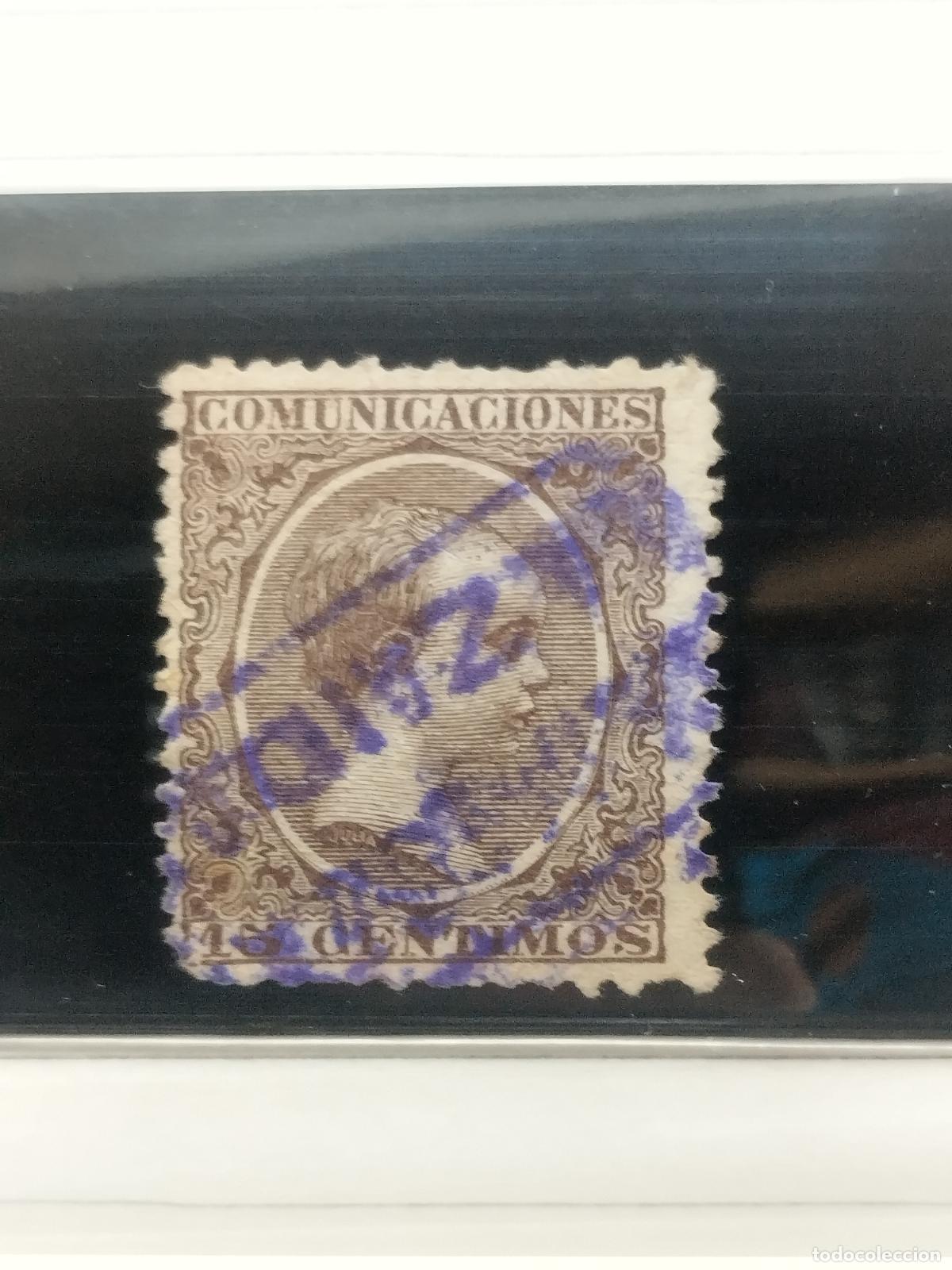 Timbres: BZB EDIFIL 219. ALFONSO XIII. PELON. CARTERIA DE LA ZAIDA. ZARAGOZA. BONITA.