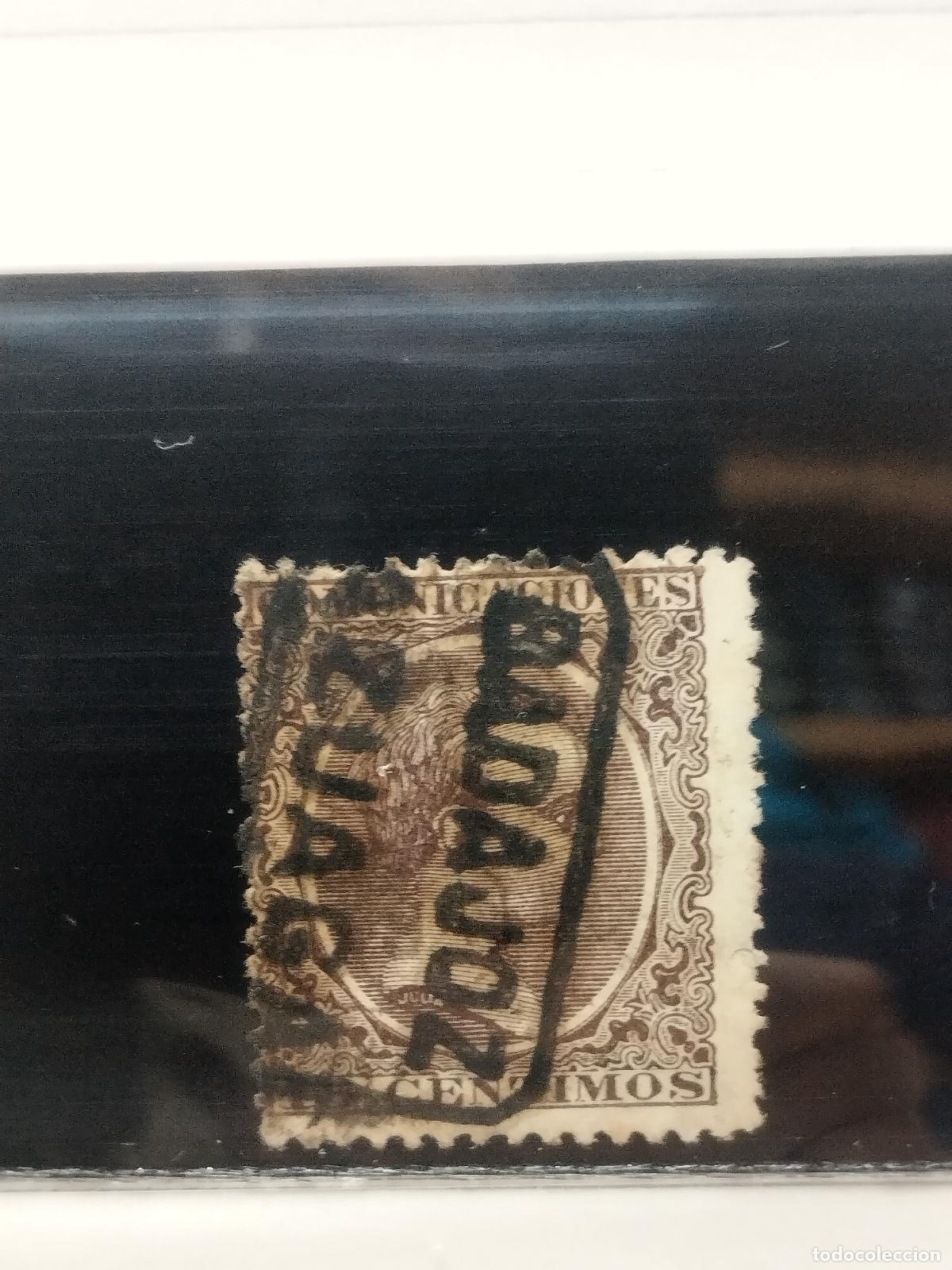 Francobolli: BZB EDIFIL 219. ALFONSO XIII. PELON. CARTERIA DE AZUAGA. BADAJOZ. LUJO
