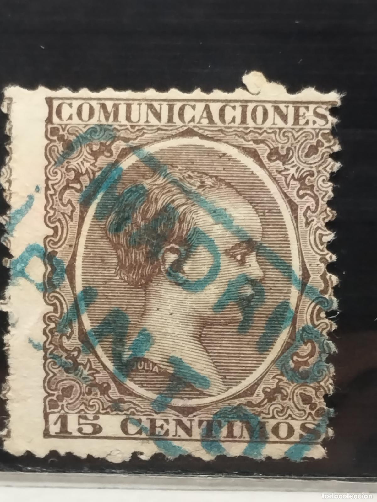Timbres: BZB EDIFIL 219. ALFONSO XIII. PELON. CARTERIA DE PINTO. MADRID. LUJO
