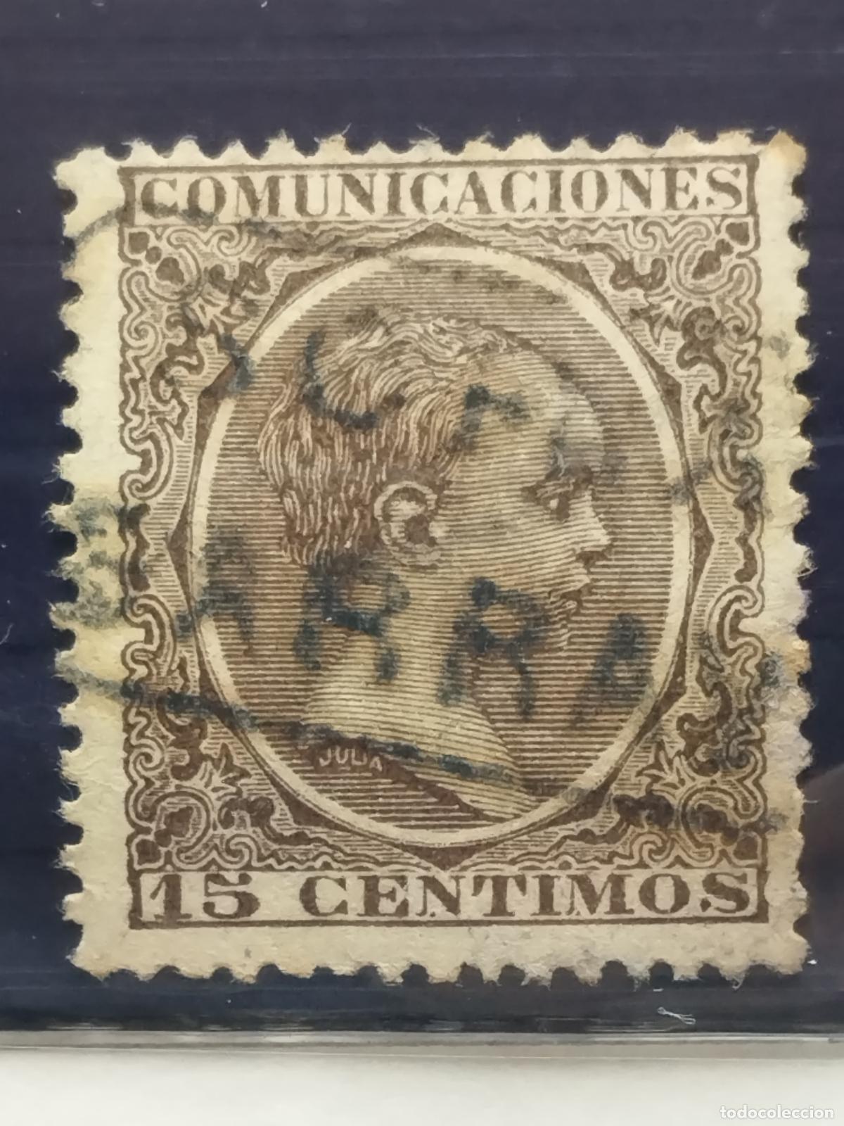 Timbres: BZB EDIFIL 219. ALFONSO XIII. PELON. CARTERIA DE GARRAY. SORIA. LUJO.