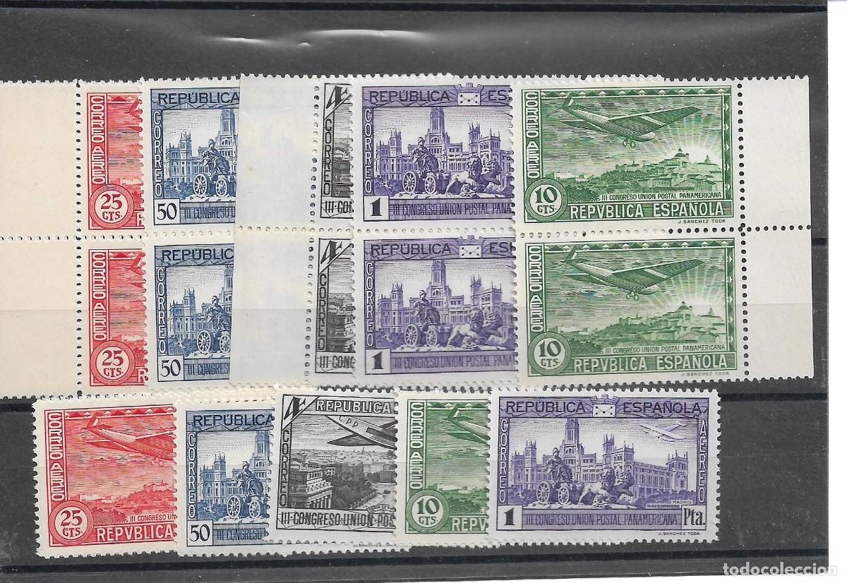 Selos: Sellos de Espa&ntilde;a A&ntilde;o 1931 Congreso Uni&oacute;n Postal Sellos nuevos** en bloque de 4N&ordm; Edifil 614/19
