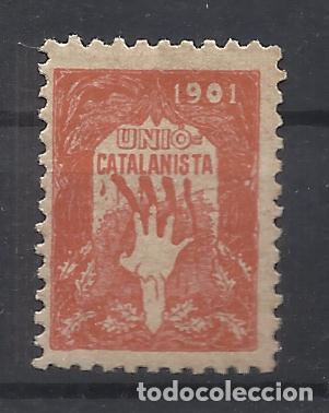 Sellos: UNIO CATALANISTA 1901 nuevo*
