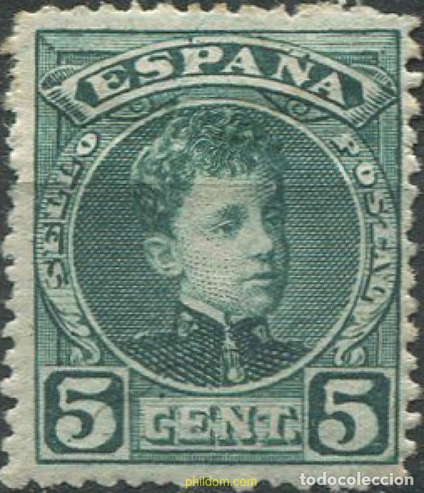 Stamps: 699425 HINGED ESPA&Ntilde;A 1901 ALFONSO XIII